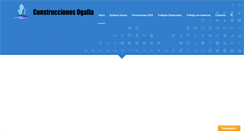 Desktop Screenshot of construccionesogalla.com